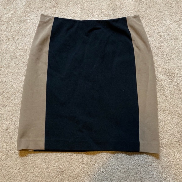 Black and Tan pencil skirt - Picture 1 of 4